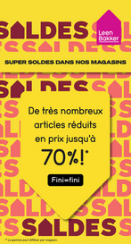 Dépliant Leen Bakker semaine 01 2025 Soldes