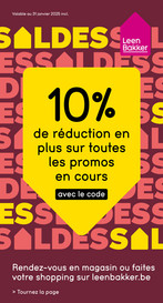 Dépliant Leen Bakker semaine 01 2025 Soldes