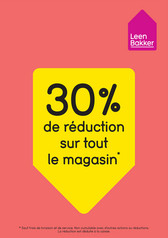 Leen Bakker semaine 42 2025 30 pour cent de réduction