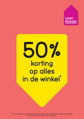 Leen Bakker week 46 2025 50 procent korting