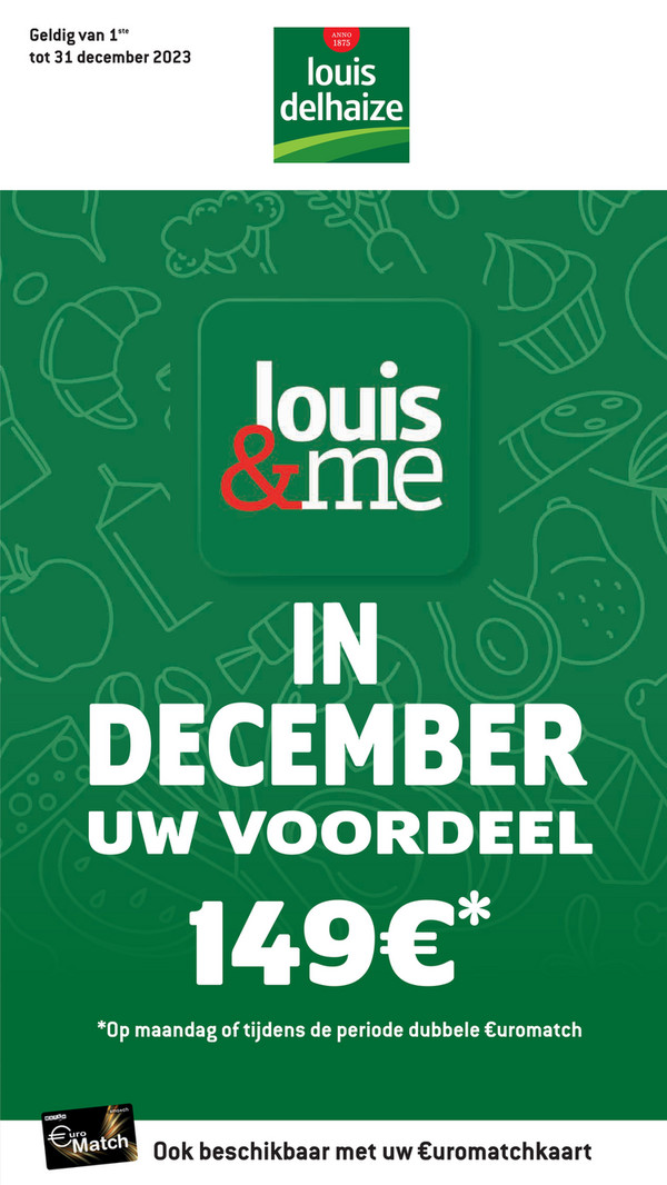 louis delhaize folder van 01/12/2023 tot 31/12/2023 - Promoties van de maand december 