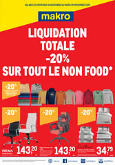 Folder Makro du 16/11/2022 au 29/11/2022 - Promotions de la semaine 24 NF
