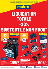 Folder Makro du 16/11/2022 au 29/11/2022 - Promotions de la semaine 24 workcenter