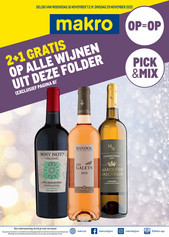 Makro folder van 16/11/2022 tot 29/11/2022 - Weekpromoties 45 wijnen
