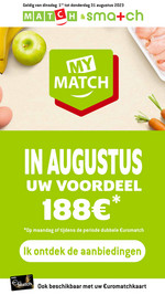 Match folder van 03/08/2023 tot 31/08/2023 - Weekpromoties Euromatch W31