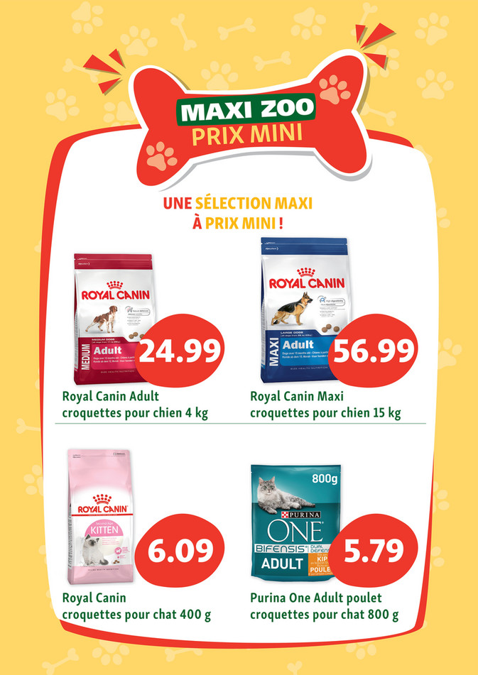 Folder Maxi Zoo du 19/01/2023 au 31/01/2023 - Promotion de la semaine 03