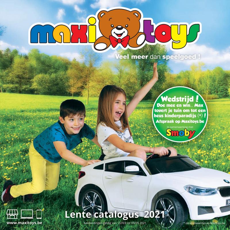 Maxi Toys folder van 22/03/2021 tot 25/04/2021 - Maandpromoties avril