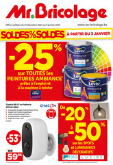 Folder Mr Bricolage du 27/12/2022 au 08/01/2023 - Promotion de la semaine 52