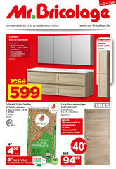 Folder Mr Bricolage du 11/01/2022 au 23/01/2022 - Promotions du mois janvier 2