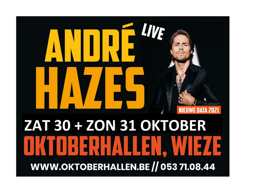 Oktoberhallen  folder van 01/10/2021 tot 01/11/2021 - Andre Hazes 