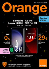 Folder Orange du 18/12/2023 au 31/12/2023 - Promotion de la semaine 51