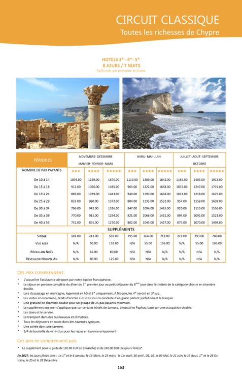 Creative Tours - Votre Receptif Francais a Chypre depuis 40 ans - Page ...
