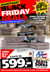 Folder Seats and Sofas du 19/11/2023 au 23/11/2023 - Promotion de la semaine 47