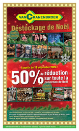 Folder Van Craenenbroeck du 18/12/2023 au 06/01/2024 - Promotion Van cranenbroek 