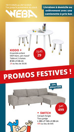PROMOS FESTIVES CHEZ WEBA ! Tout pour faire briller votre maison pendant les fêtes