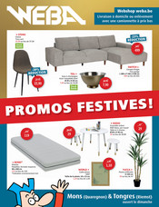 PROMOS FESTIVES CHEZ WEBA ! Tout pour faire brille