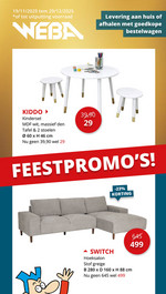 FEESTPROMO'S BIJ WEBA! Alles om je huis te laten stralen tijdens de feestdagen