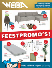 FEESTPROMO'S BIJ WEBA! Alles om je huis te laten s