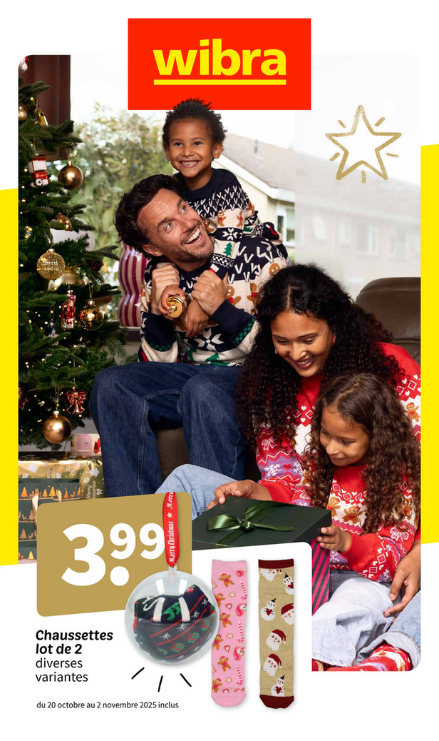 Wibra 2025 week 43 foute kerst WA