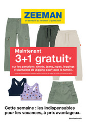 Folder Zeeman du 06/07/2024 au 12/07/2024 - Promotion de la semaine 28