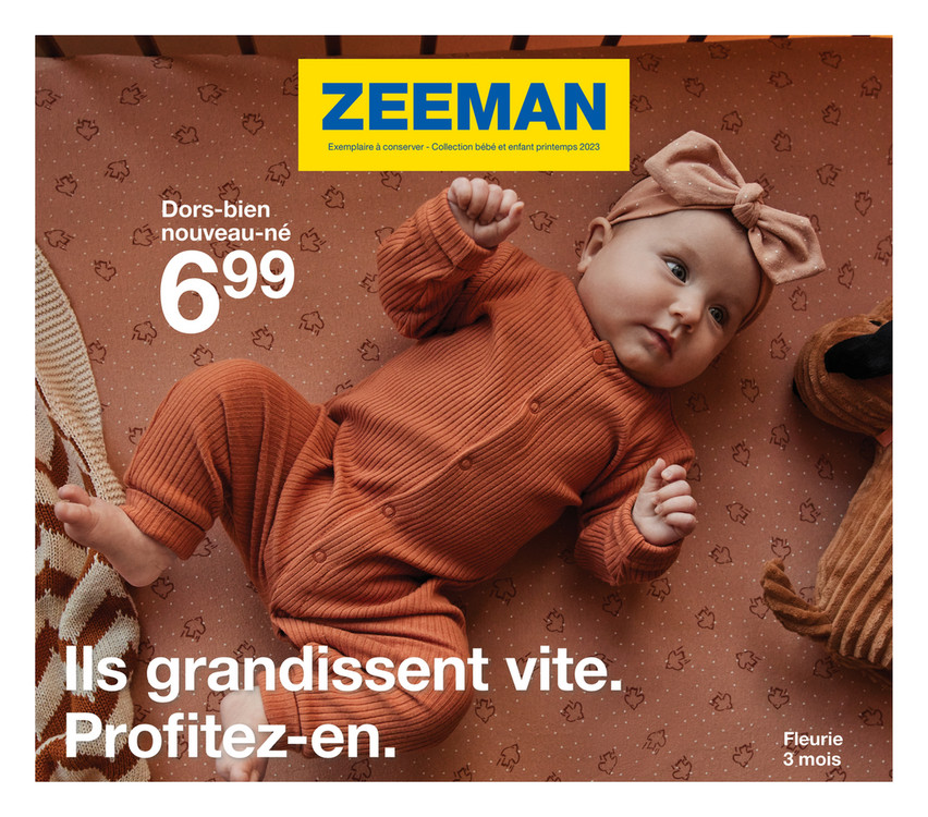 Folder Zeeman du 14/03/2023 au 23/07/2023 - Zeeman babyfolder 