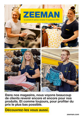 Folder Zeeman du 31/08/2024 au 13/09/2024 - Promotion de la semaine 36-37