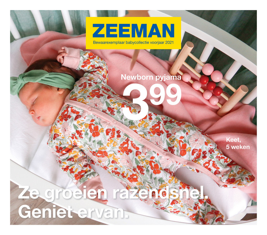 Zeeman folder van 08/02/2021 tot 01/06/2021 - Promoties textielsupers