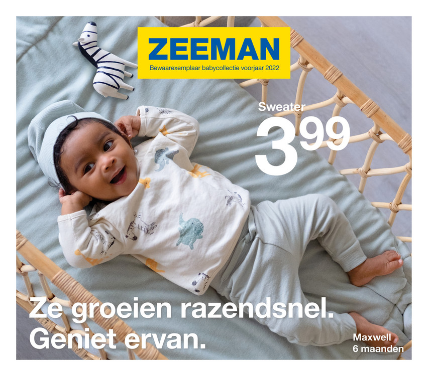 Zeeman folder van 19/02/2022 tot 03/06/2022 - Babyfolder